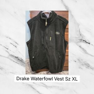 Drake Waterfowl Black Vest XL